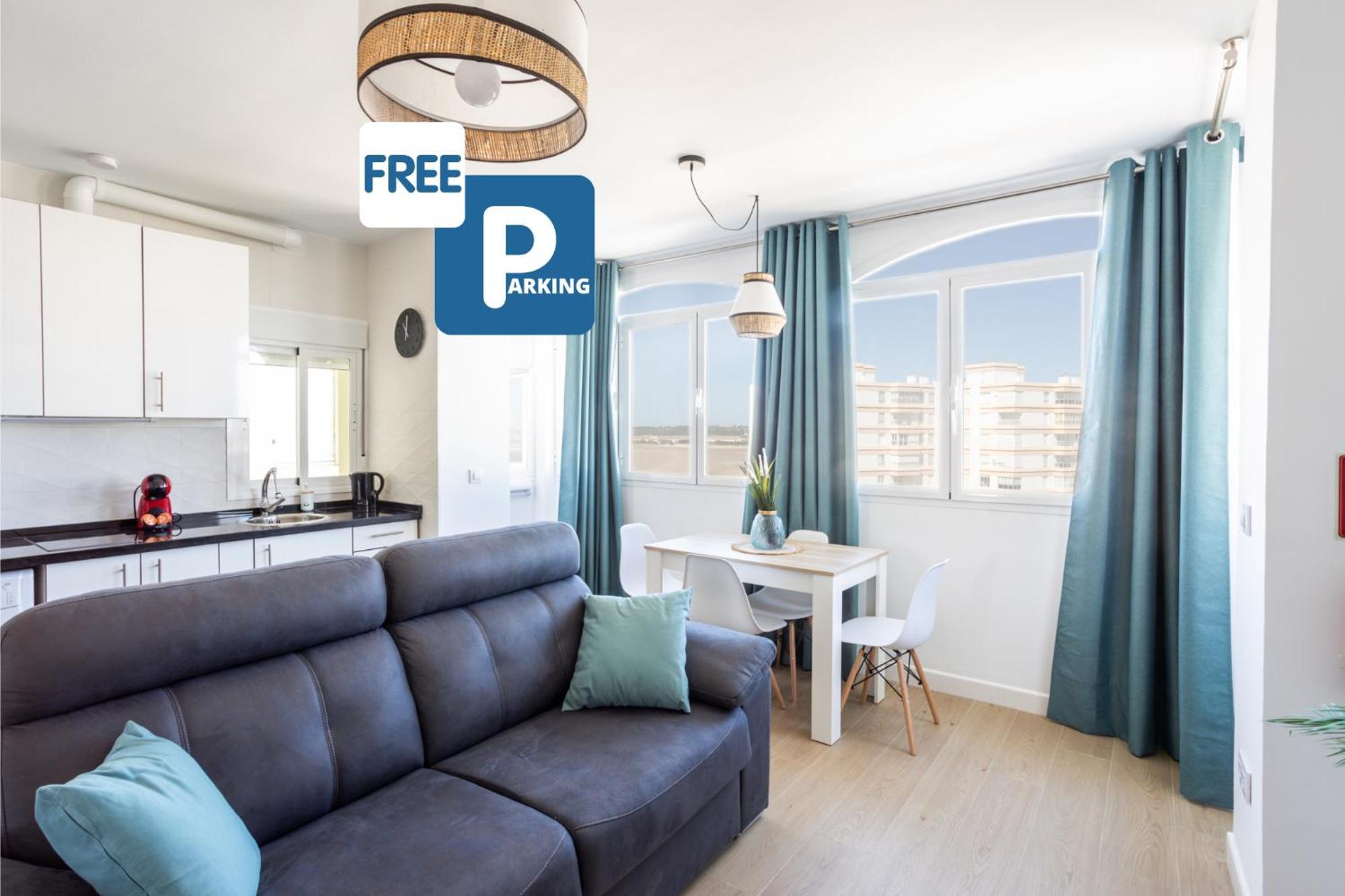 Playa Valdelagrana Free Parking By Cadiz Time Apartment Ел Пуерто де Санта Мария Екстериор снимка